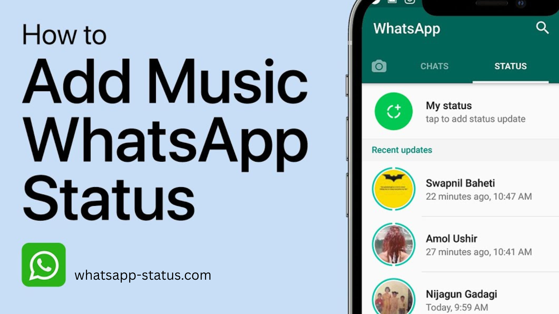 How to Add Music to Your WhatsApp Status