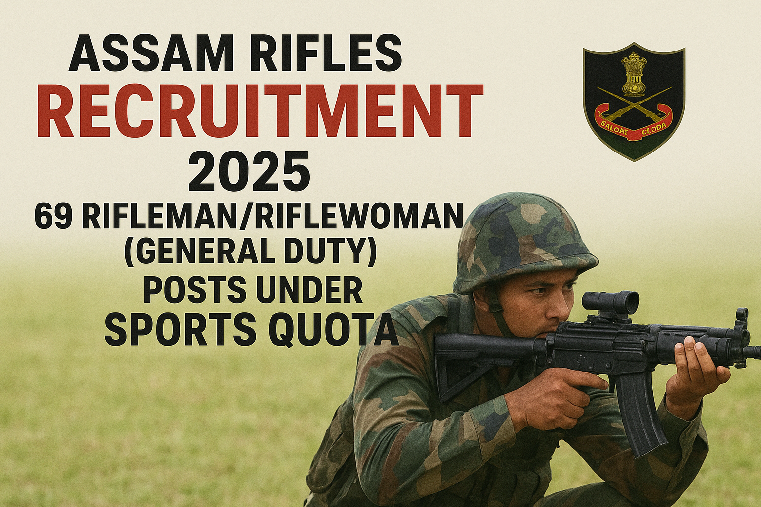 Assam Rifles Recruitment 2025