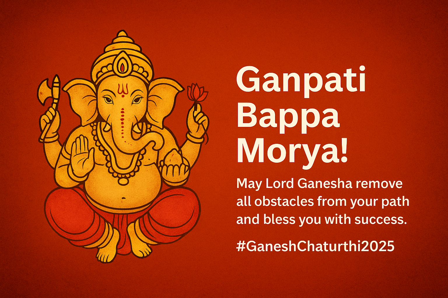 Ganesh Chaturthi WhatsApp Status